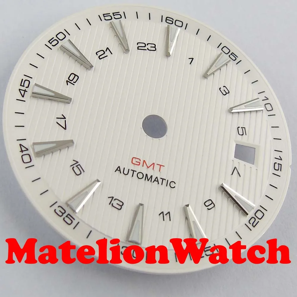 Роскошные мужские часы со стразами 31 мм белый синий черный Светящиеся серебряные