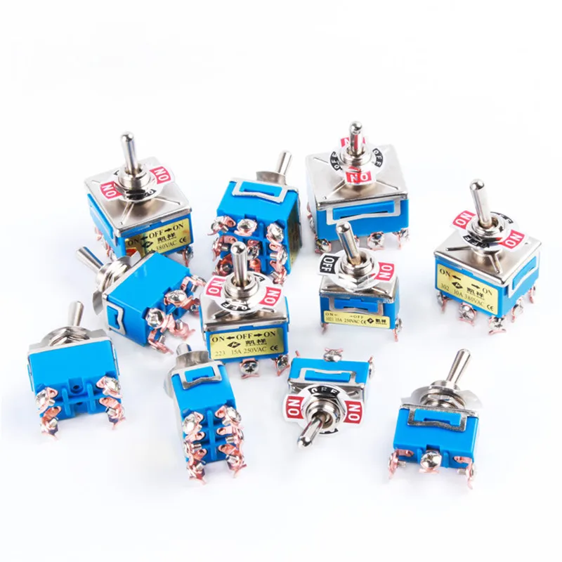 Компактный медный/серебряный контакт с водонепроницаемой крышкой ВКЛ ВЫКЛ