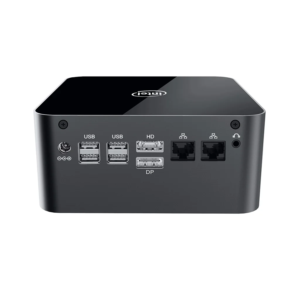 Высокотехнологичный мини ПК Intel Core i5 5257U подлинный Windows 10 Pro 2 * M.2 SSD компьютер Type C DP