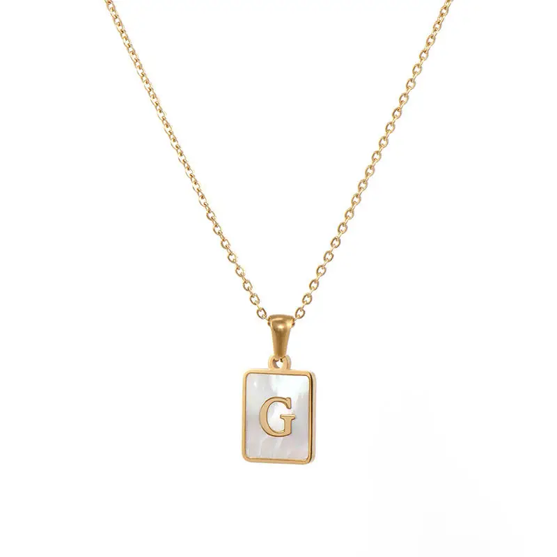 

Women Fashion Long Necklace Men's Vintage 26 Letters Gold Chain Charm Hip Hop Necklaces Boho Pendants Jewelry For Girl's Gifts