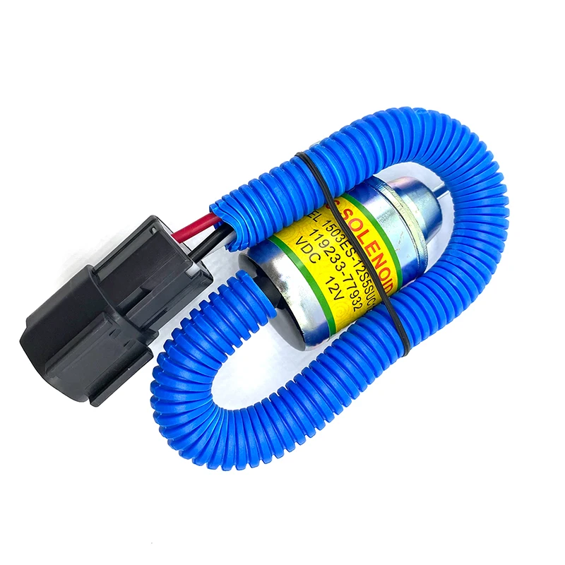 Соленоид отключения подачи топлива K.L DC 12 В 1503ES-12S5SUC12S 119653-77950 119233-77932 SA-4562T для Yanmar