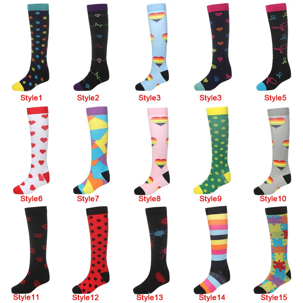 

Compression Socks Women and Men Althetic Compression Socks for Men 20-30 mmHg Nursing Socks for Running Sports