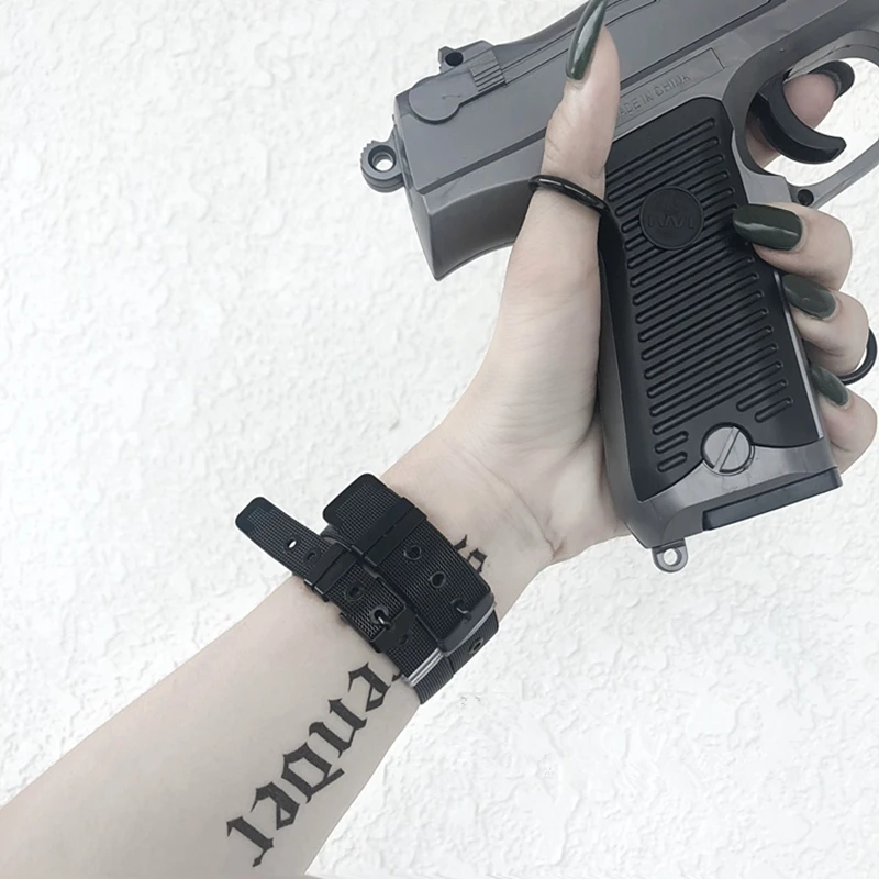 Гц 2020 крутой парень панк Радуга холщовый Браслет Регулируемый Хип хоп нейлоновый