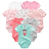 baby clothes 8pcslots unisex newborn boy bodysuits roupas de bebes cotton baby girls toddler jumpsuits baby clothing undefined