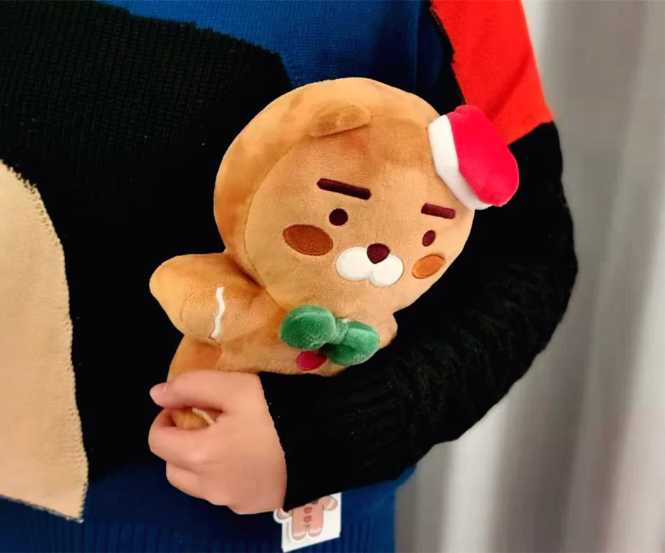 

20/50cm Christmas gingerbread man RYAN stuffed doll lovely lion plush toy kawaii Christmas present for girlfriend festival gift