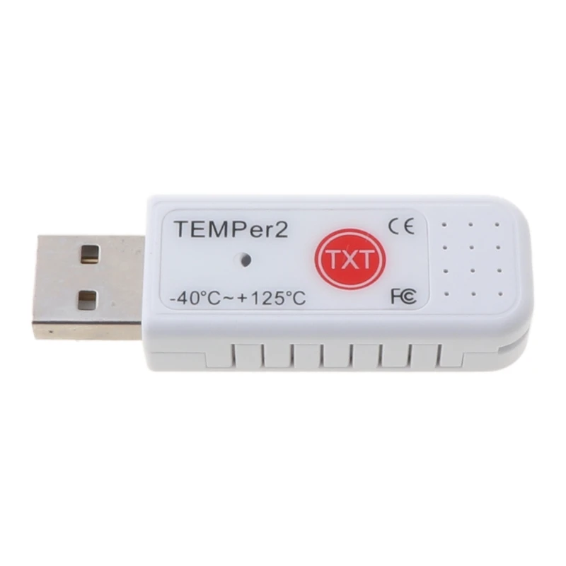 Прямая поставка ПК TEMPER2 Сенсор USB термометром и гигрометром декоративные часы для