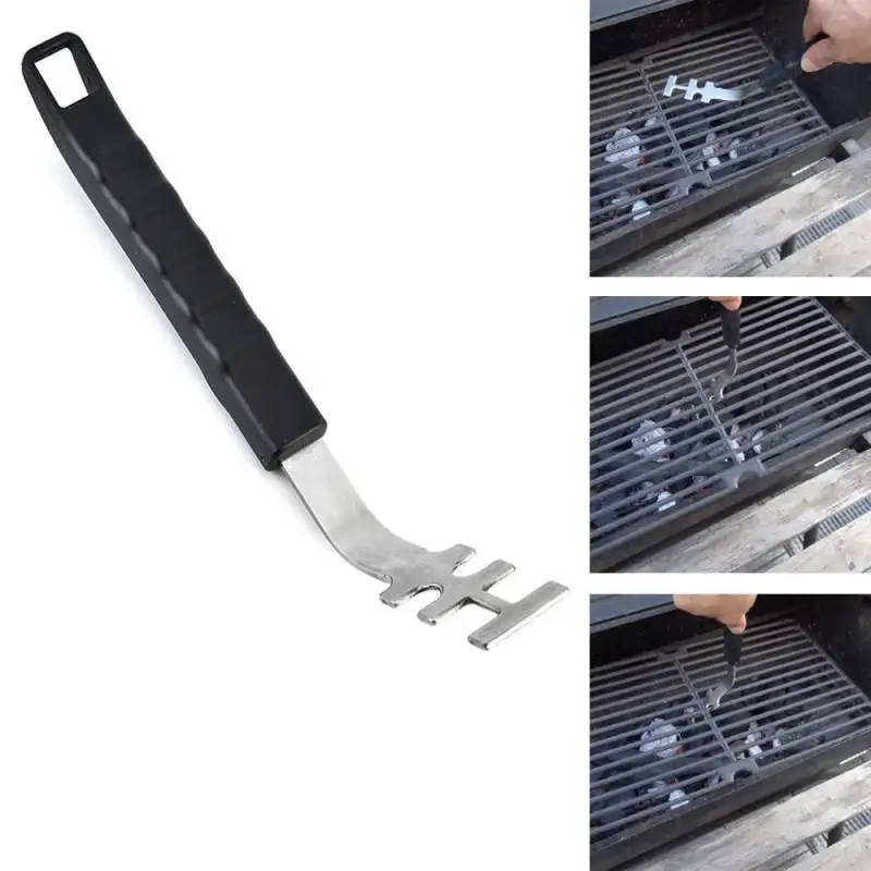 1 Piece Of Barbecue Mesh Stainless Steel Hand Heat-resistant Grill Grate Lifter Anti-scalding Cooking Camping | Дом и сад