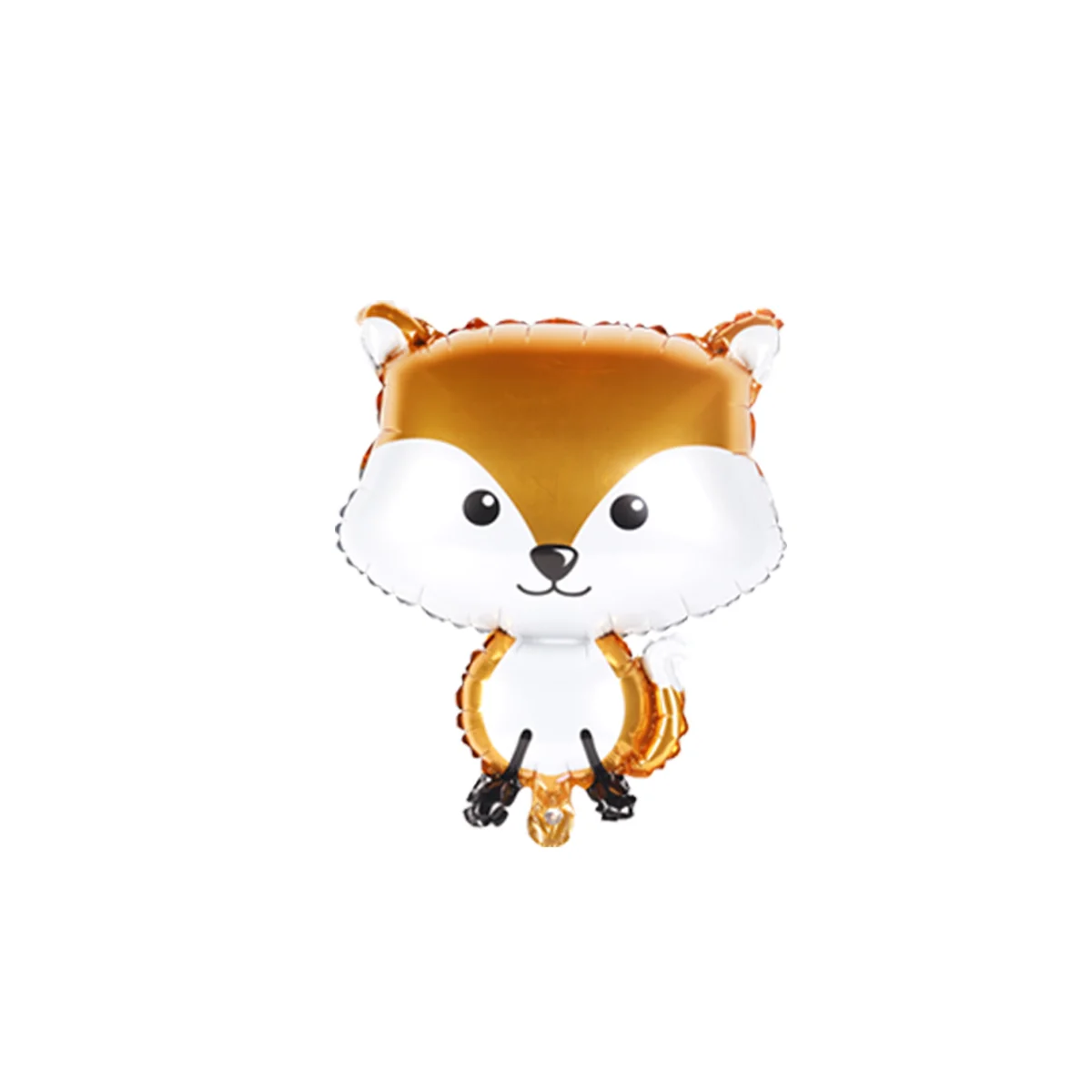 1pc fox balloon Звездный лес, животные, джунгли, лес, сделай сам, Вечерние Декорации, Лесной лес, день рождения, вечеринка для ребенка, Декор, детский день рождения, принадлежности для вечеринки - Цвет: 1pc fox balloon