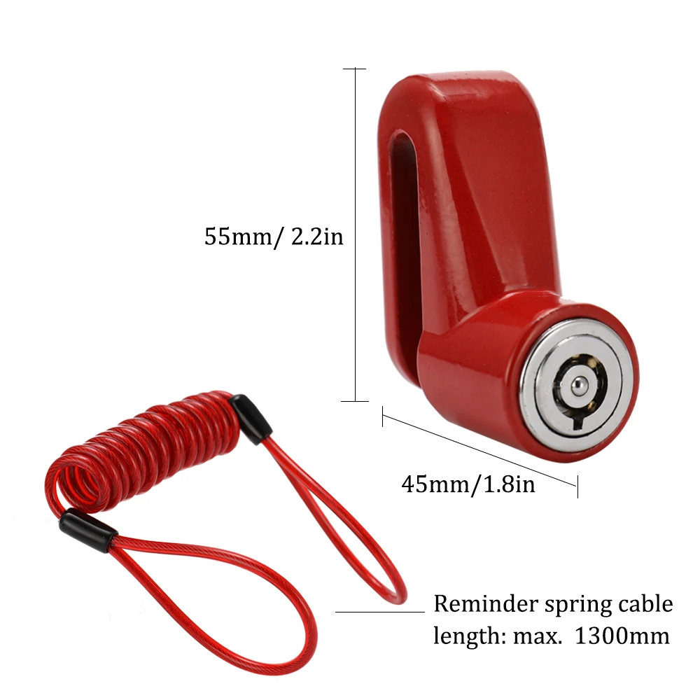 KKMOON модификация замок для мотоцикла защита от кражи велосипед мотоцикл