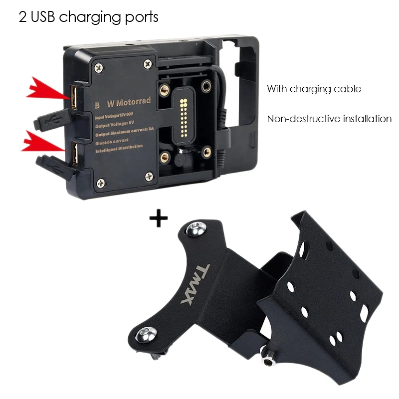 Новинка подставка для смартфона с GPS велосипедный кронштейн телефона YAMAHA TMAX 530 T-MAX