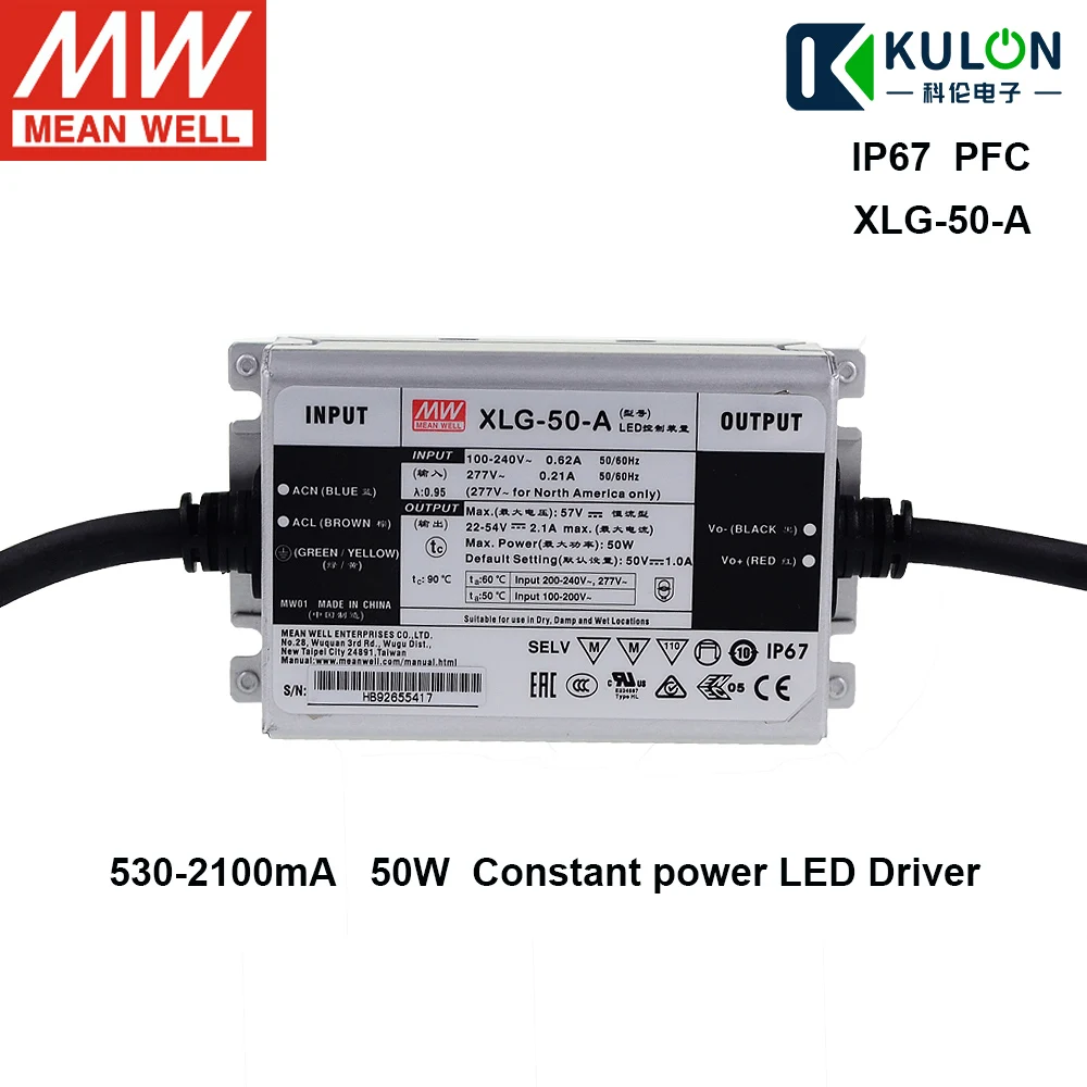 Импульсный источник питания Meanwell производства Тайвань ФК с постоянной мощностью