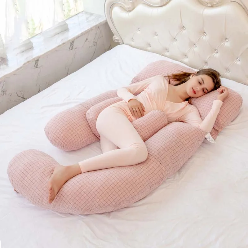 

Подушка для беременных с принтом, большая поддержка для сна, подушка для сна для беременных, мягкая домашняя Подушка для беременных