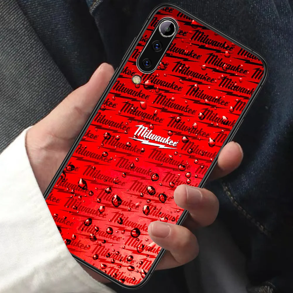 

Milwaukees Toolbox Phone Case For XIAOMI MI Note 8 9 T 10 Pro Lite SE A2 A3 POCO X M MAX 2 3 black Coque Silicone Funda Painting