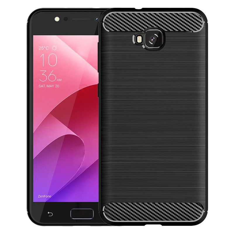Чехол из углеродного волокна для Asus Zenfone 4 Selfie Pro ZD552KL ZB553KL ZD553KL AR ZS571KL V V520KL Ares ZS572KL