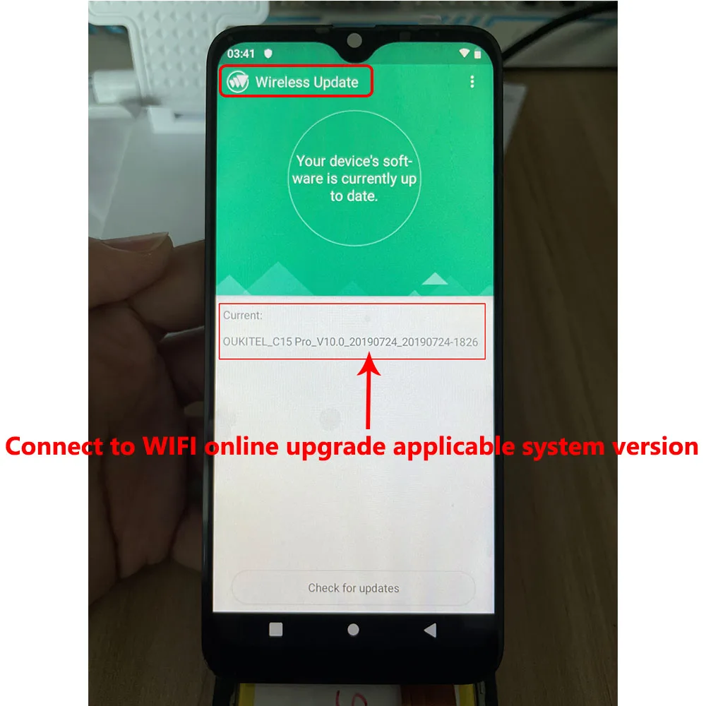 ЖК-дисплей и тачскрин в сборе для Oukitel C15 Pro 100% дюймов 6 09 x пикселей черный с