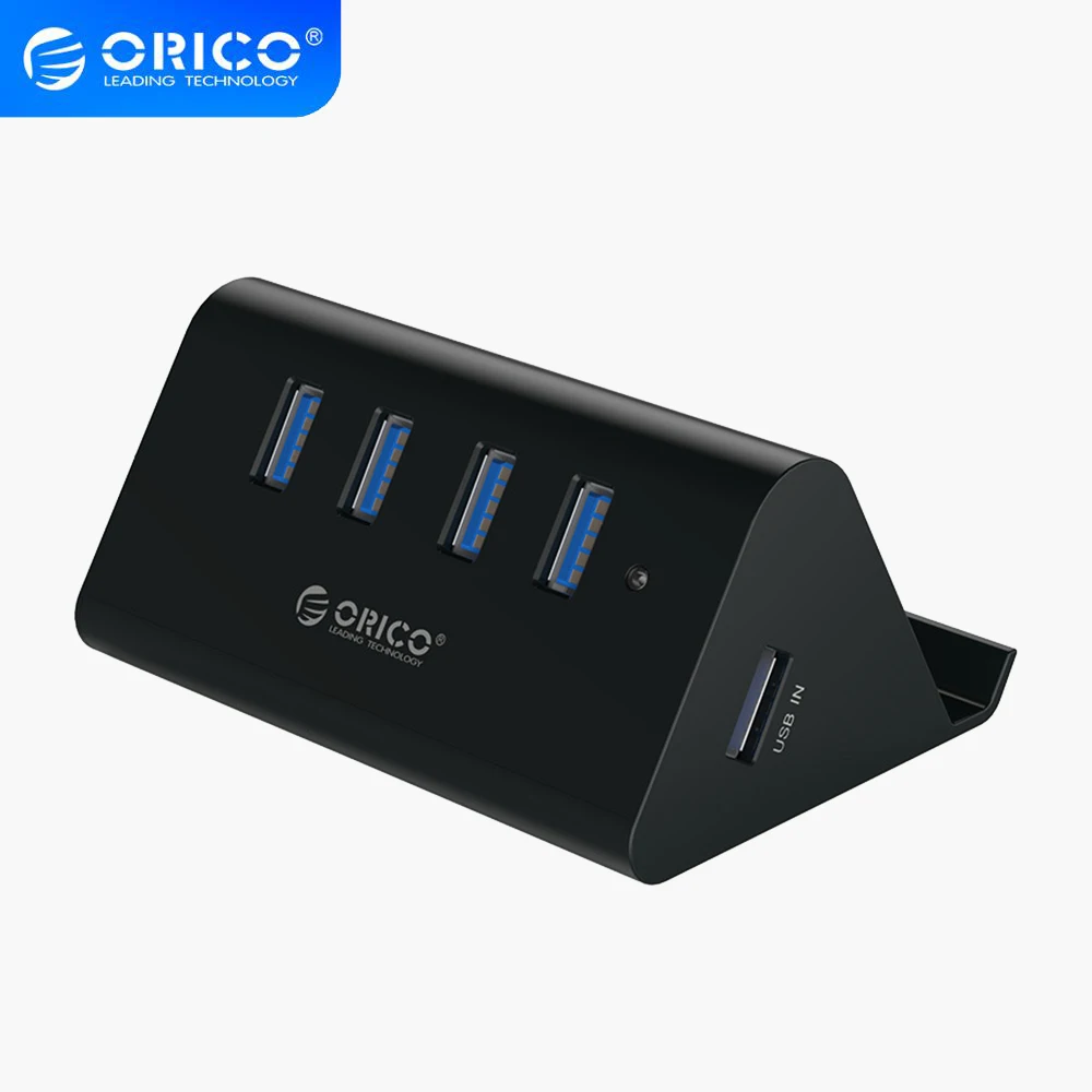 

Высокоскоростной мини-Концентратор ORICO на 4 порта USB 3,0, 5 Гбит/с