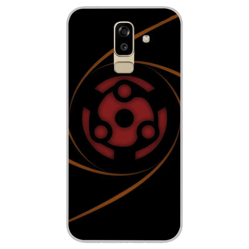 Героя аниме Наруто Шаринган матовый Силиконовый чехол для Samsung Galaxy J3 J5 J7 A3 A5 A7 2016