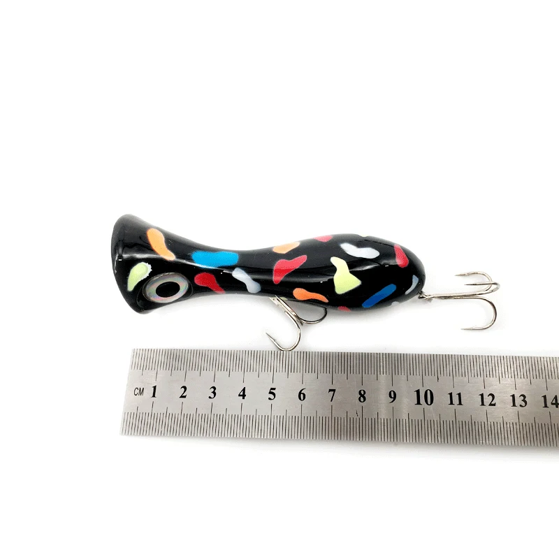 100 мм/32 г Поппер для рыбалки наживка игра приманка ловли морской рыбы качели
