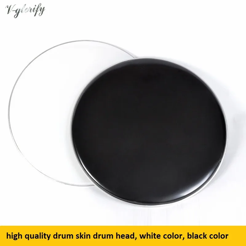 

12-13-14-18inch drum skin drum head black color sound controlled factory made