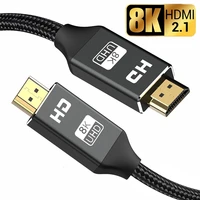 hdmi2 1 hdmi compatible hdmi splitter switch extend cable dolby for ps4 hd tv dts audio video cable hdmi 2 0 4k120hz 2k144hz