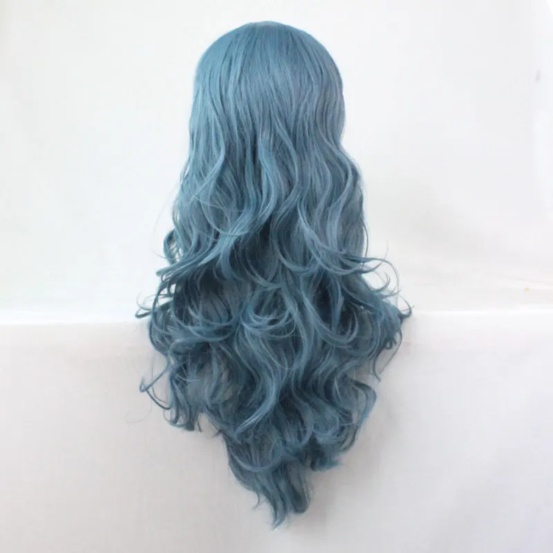 Парик женский длинный для косплея и вечеринки модные искусственные волосы в