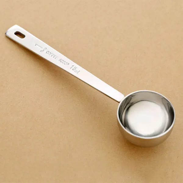 15ML Coffee Scoop Thicken Stainless Steel Tablespoon Measuring Spoon Kitchen Bar Tools 1PCS -30 | Дом и сад