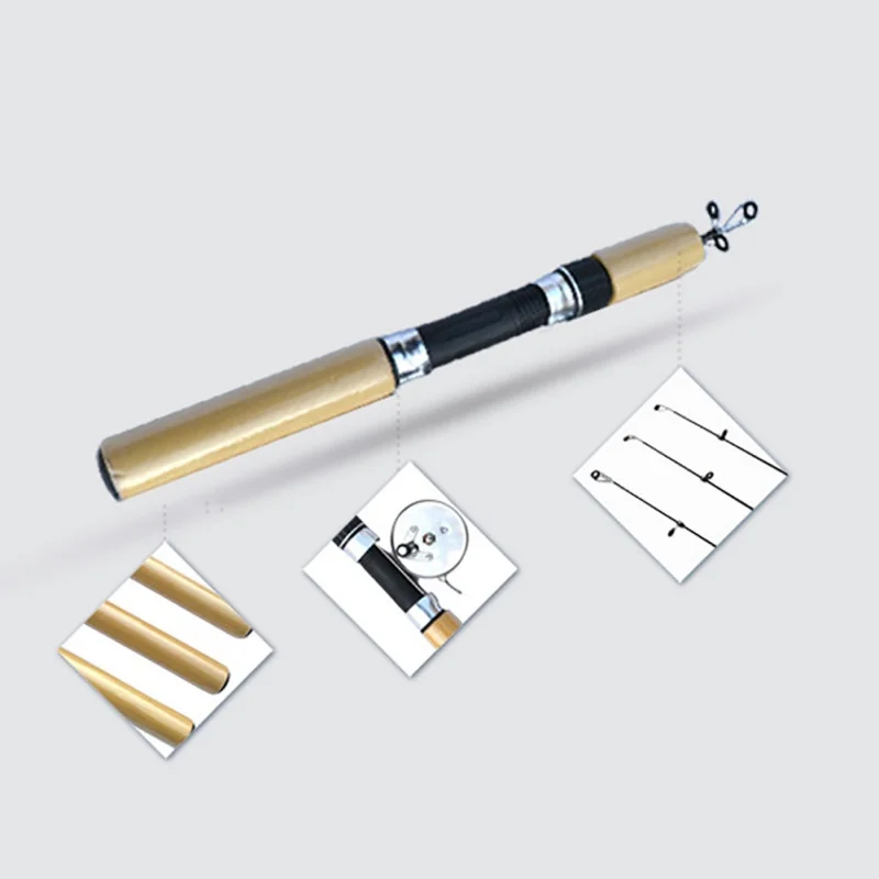 Металлическая катушка для зимней рыбалки мини Гибкая эластичная карбоновая