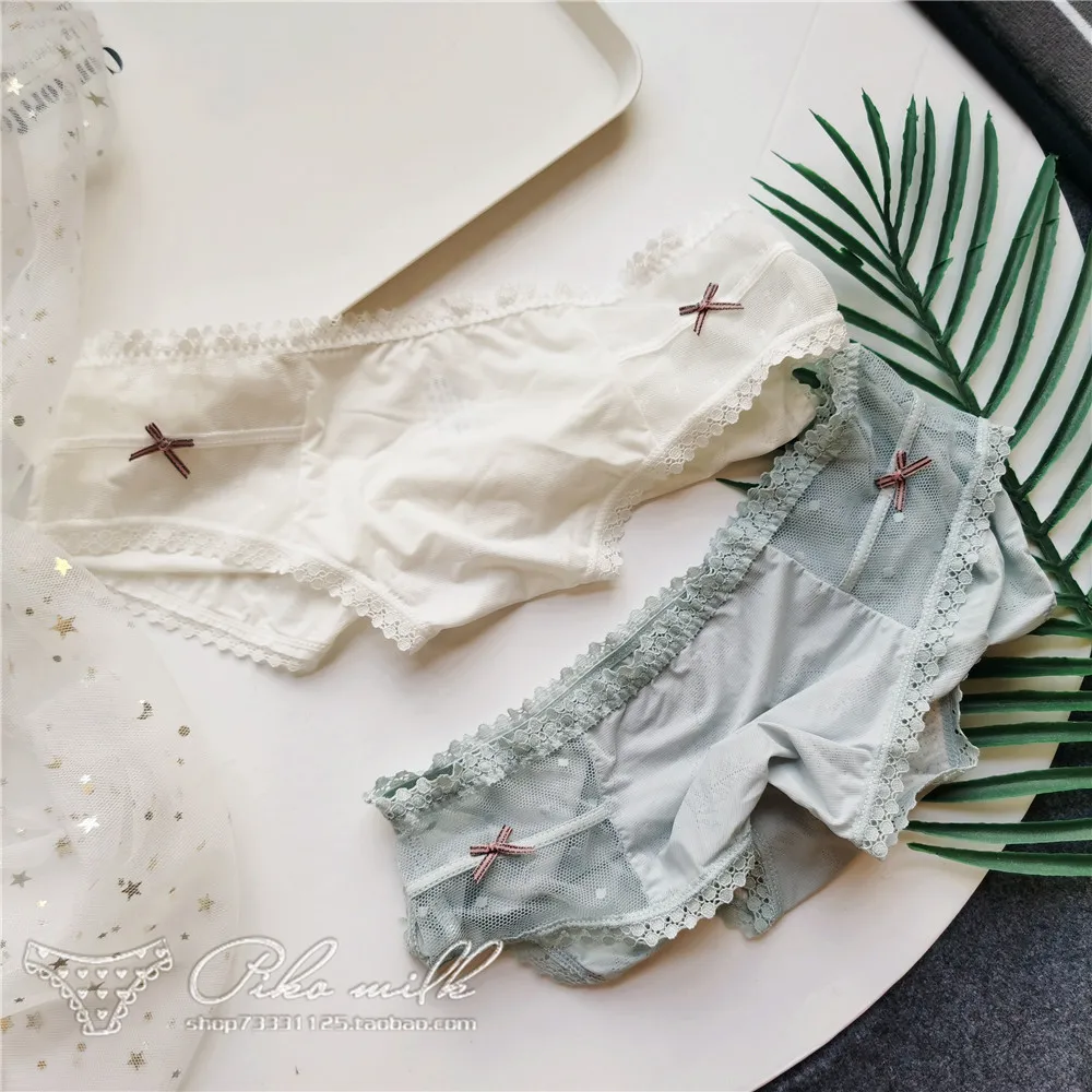 Женские трусики 2020 новые модные удобные трусы с милым бантом хлопковые