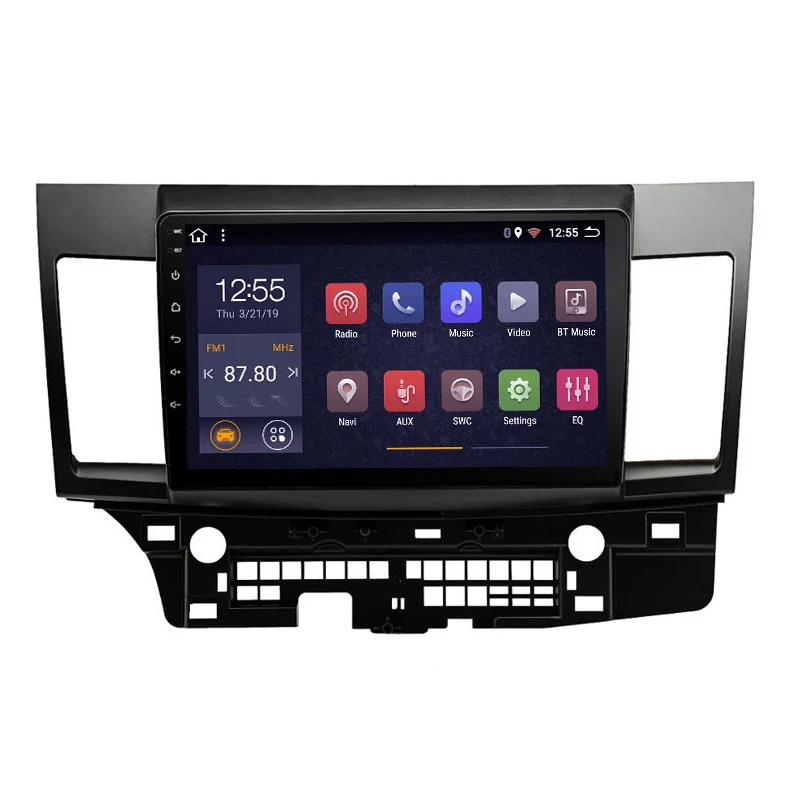 10.1inch IPS+2.5D Android 8.1 2+32G Car DVD GPS Navigation for Mitsubishi Lancer-ex 2010-2014 2015-2018 Radio Audio Stereo | Автомобили и