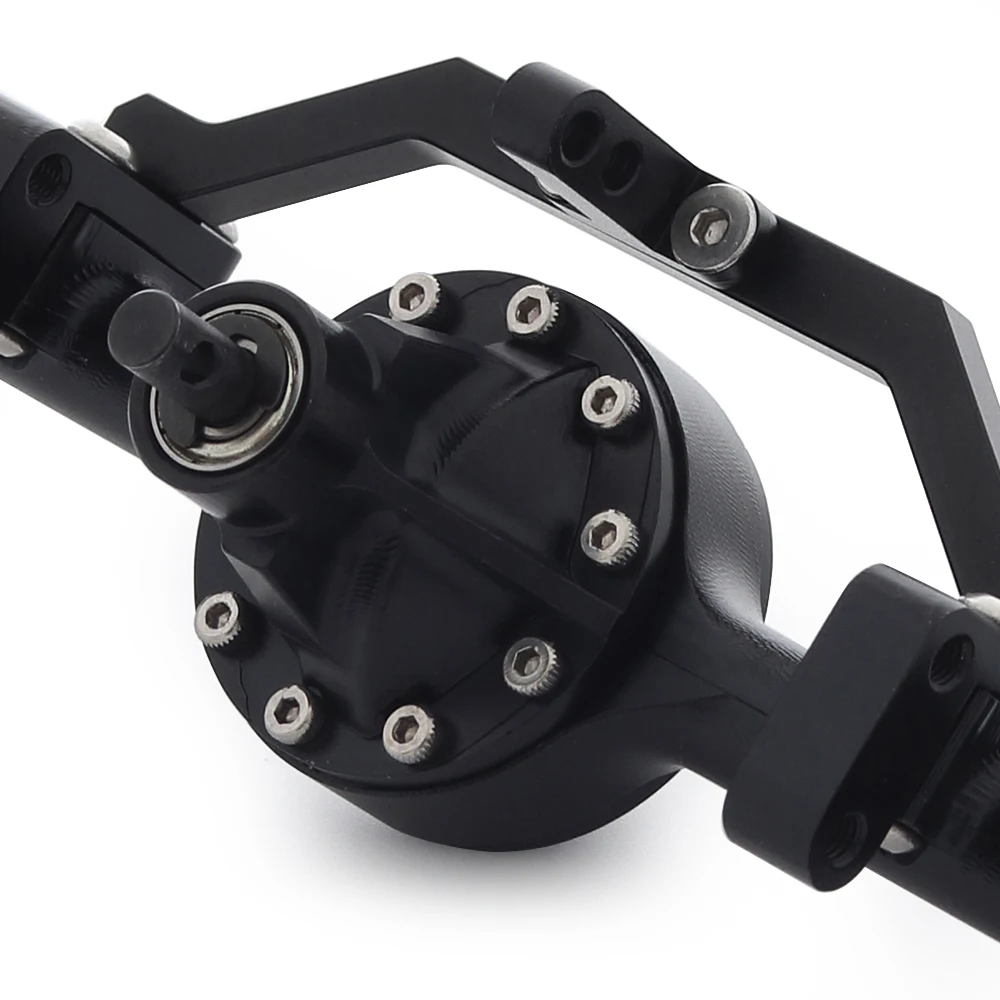 Полный комплект передней и задней оси D90 из алюминиевого сплава с ЧПУ для 1/10 RC