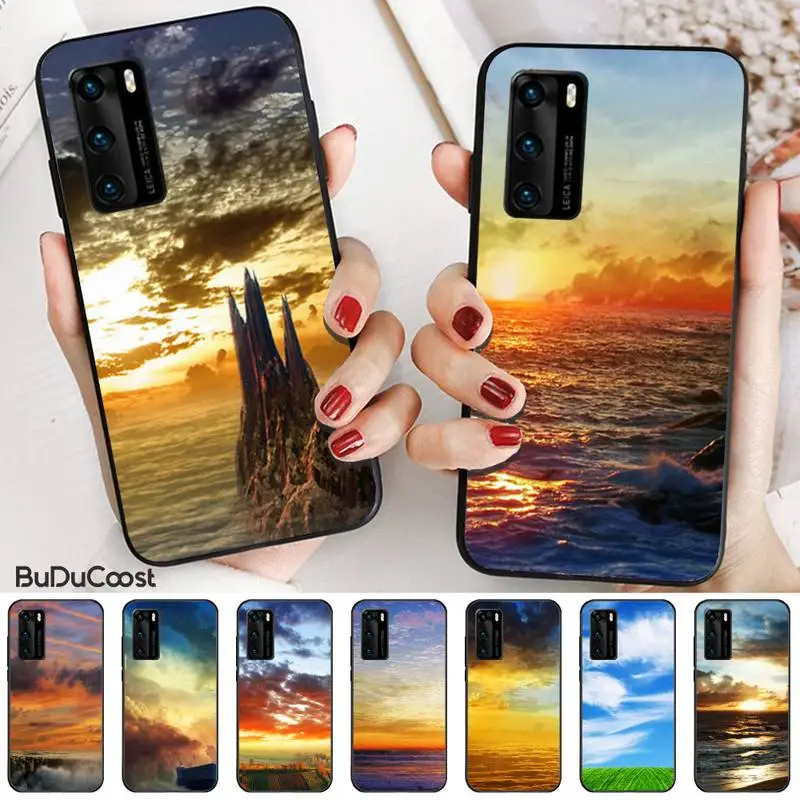 

Riccu Beautiful morning light and the sea Phone Case For Huawei P20 P30 P20Pro P20Lite P30Lite Psmart P10 9lite