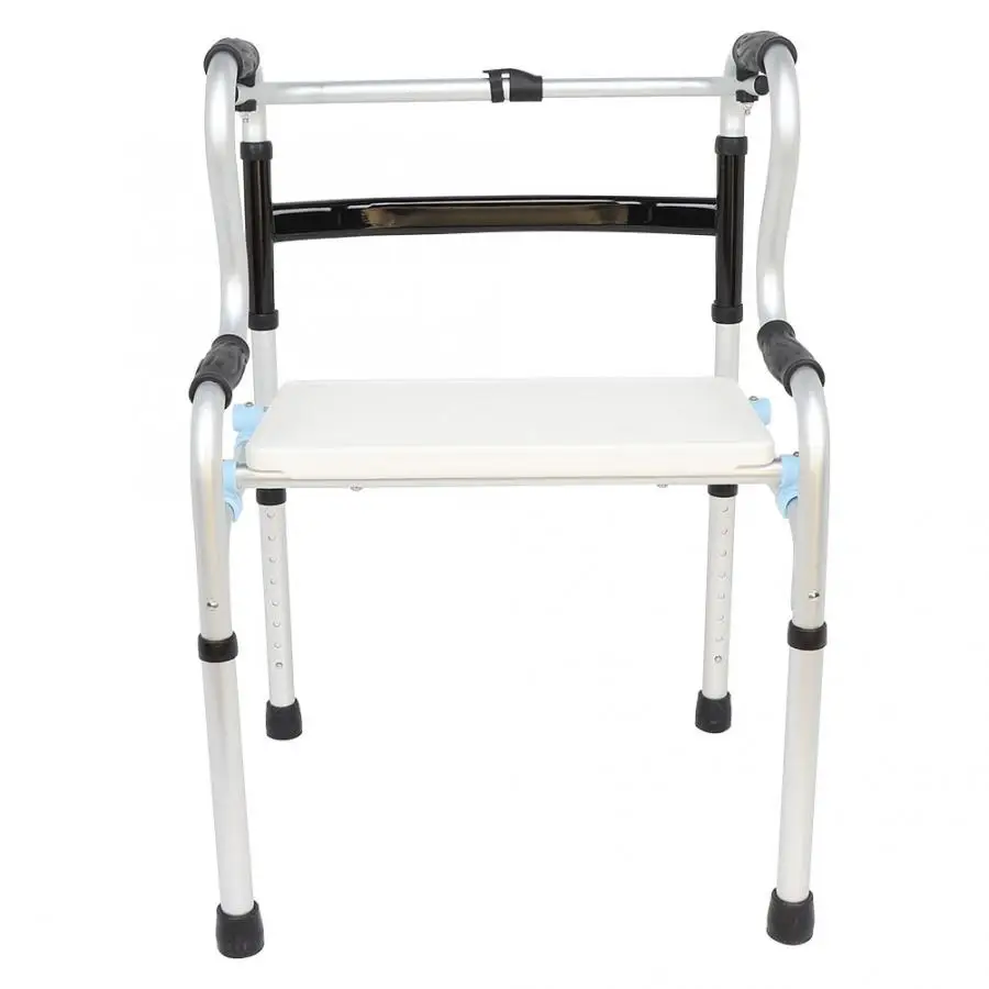 Многофункциональный четырехногий Регулируемый складной ходунки для пожилых