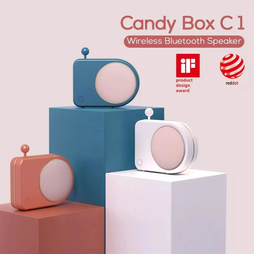 NILLKIN CandyBox Bluetooth динамик HIFI портативный беспроводной 5 0 Домашний кинотеатр колонки