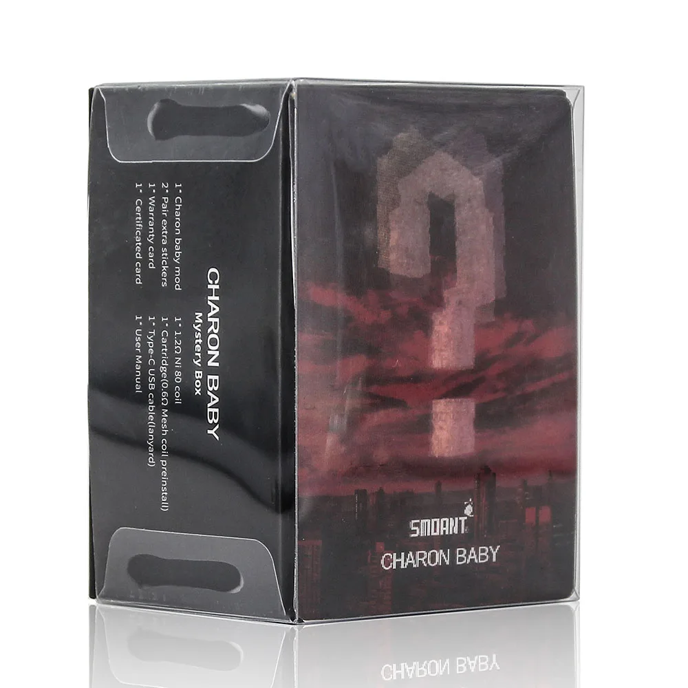 Набор для вейпа Smoant Charon Baby Mystery совместимый с сетчатым катушкой 750 Ом и мАч Pod System |