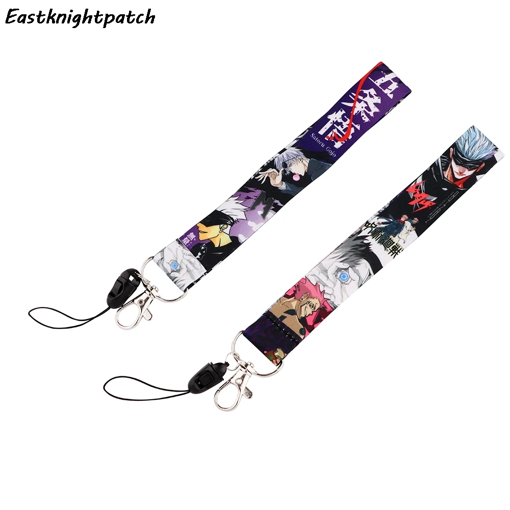 

E3292 Fashion Anime Neckband Lanyard Key ID Card Gym Mobile Phone Strap Multifunction Mobile Phone Decoration