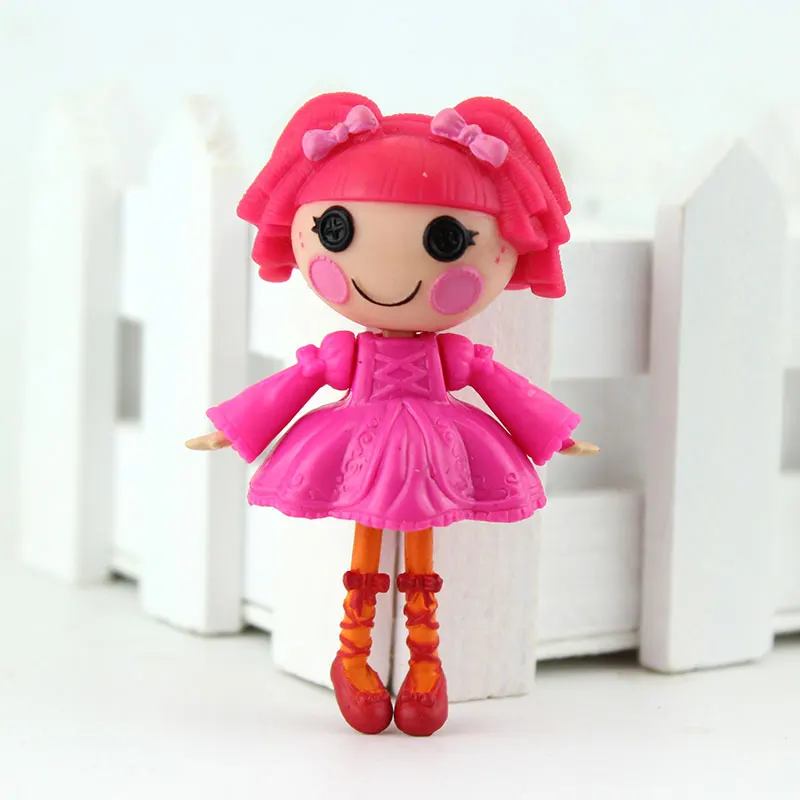 26 Новое поступление мини 3 дюймов MGA куклы Lalaloopsy Мини Куклы для девочки игрушка театр свой уникальный стиль - Цвет: 26