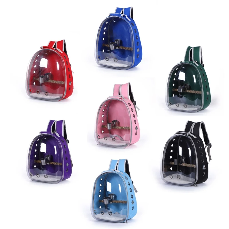 Bird Parrot Backpack Carrier Bubble Bag Small Dog Cat Space Capsule Pet for Hiking Outing | Багаж и сумки