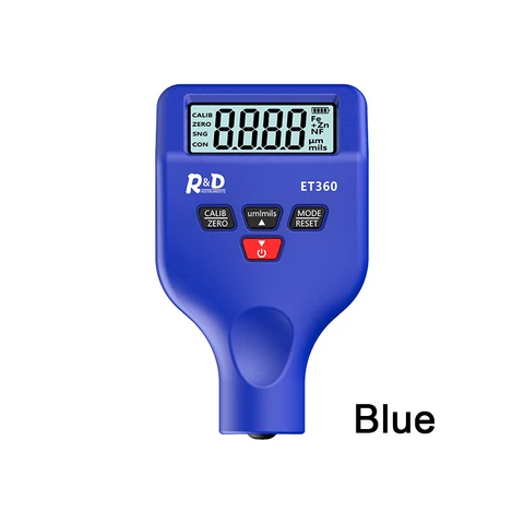 Магнитный толщиномер R & D ET360 для автомобилей, мини-тестер, измерительные инструменты, автомобильный тестер для покраски автомобиля 0-1500 мкм