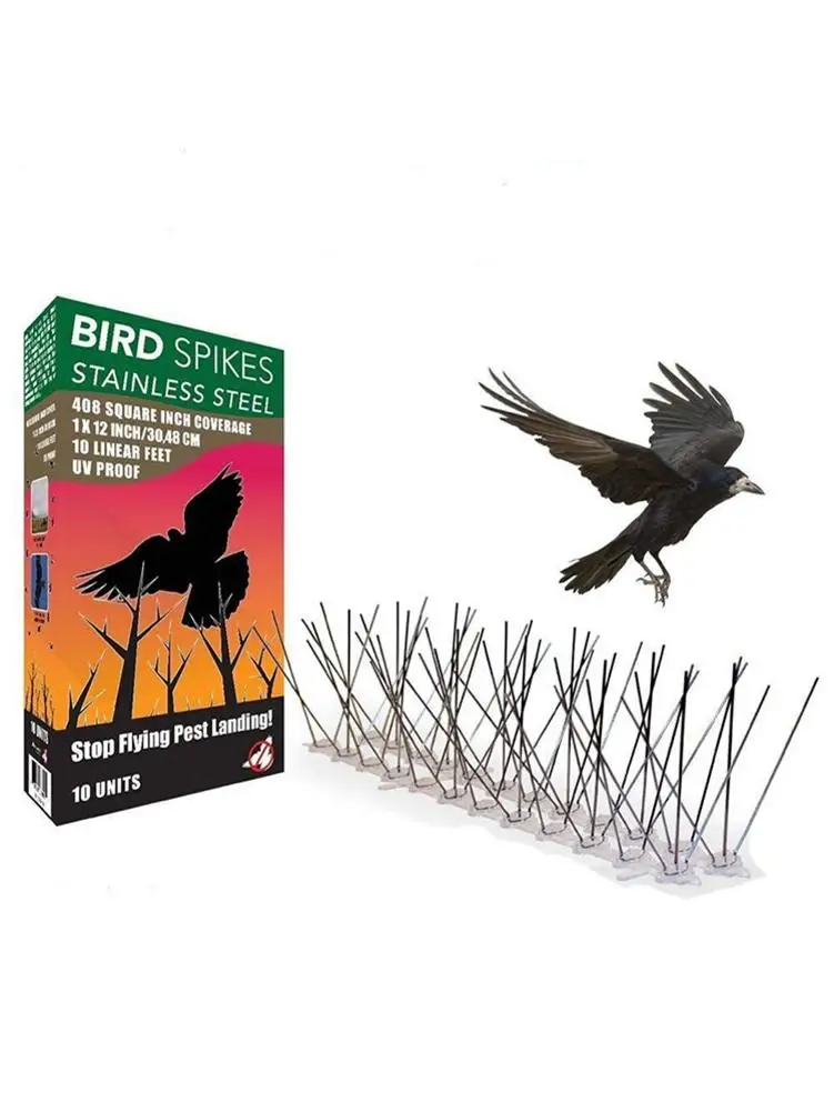 

5 шт./набор, отпугиватель птиц из нержавеющей стали, 50 см