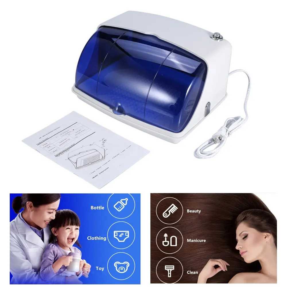 

UV Ultraviolet Disinfection Sterilizer Temperature Sanitizer Cabinet Tattoo Manicure Sterilizer Box Tattoo Supplies Microblading