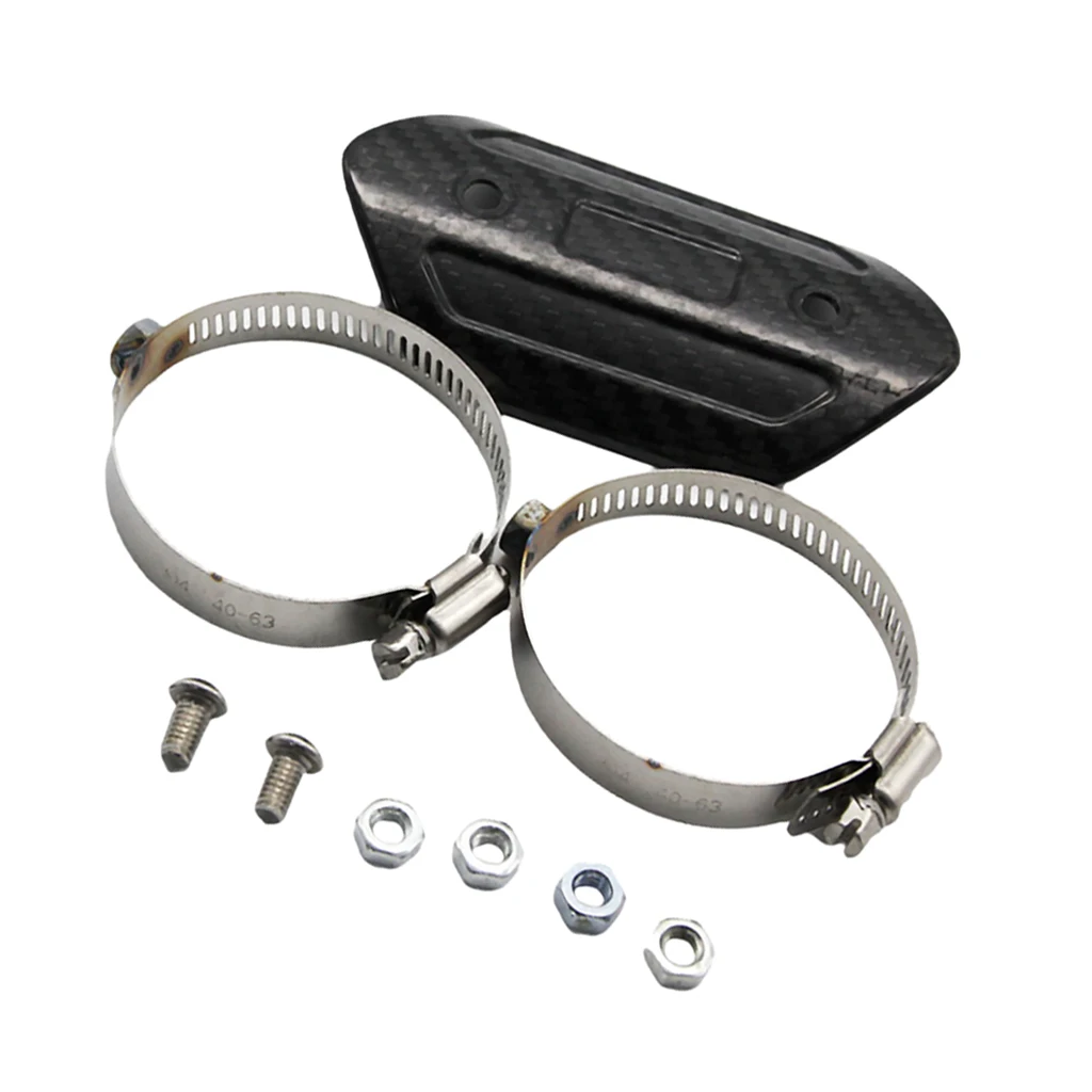 Легкий мотоцикл выхлопной трубы протектор тепловой защиты крышка в сборе |