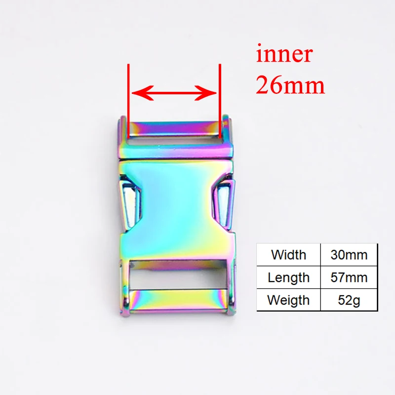 Retailing(metal buckle+adjust buckle+D ring)DIY dog collar 25mm webbing sewing accessory high quality plated buckle 8 colours | Дом и сад