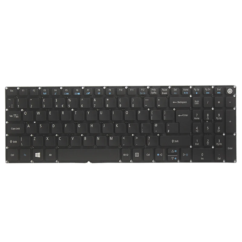 Новая английская клавиатура для ноутбука Acer Aspire A715-71G A717-71G A717-71G-549R Великобритании