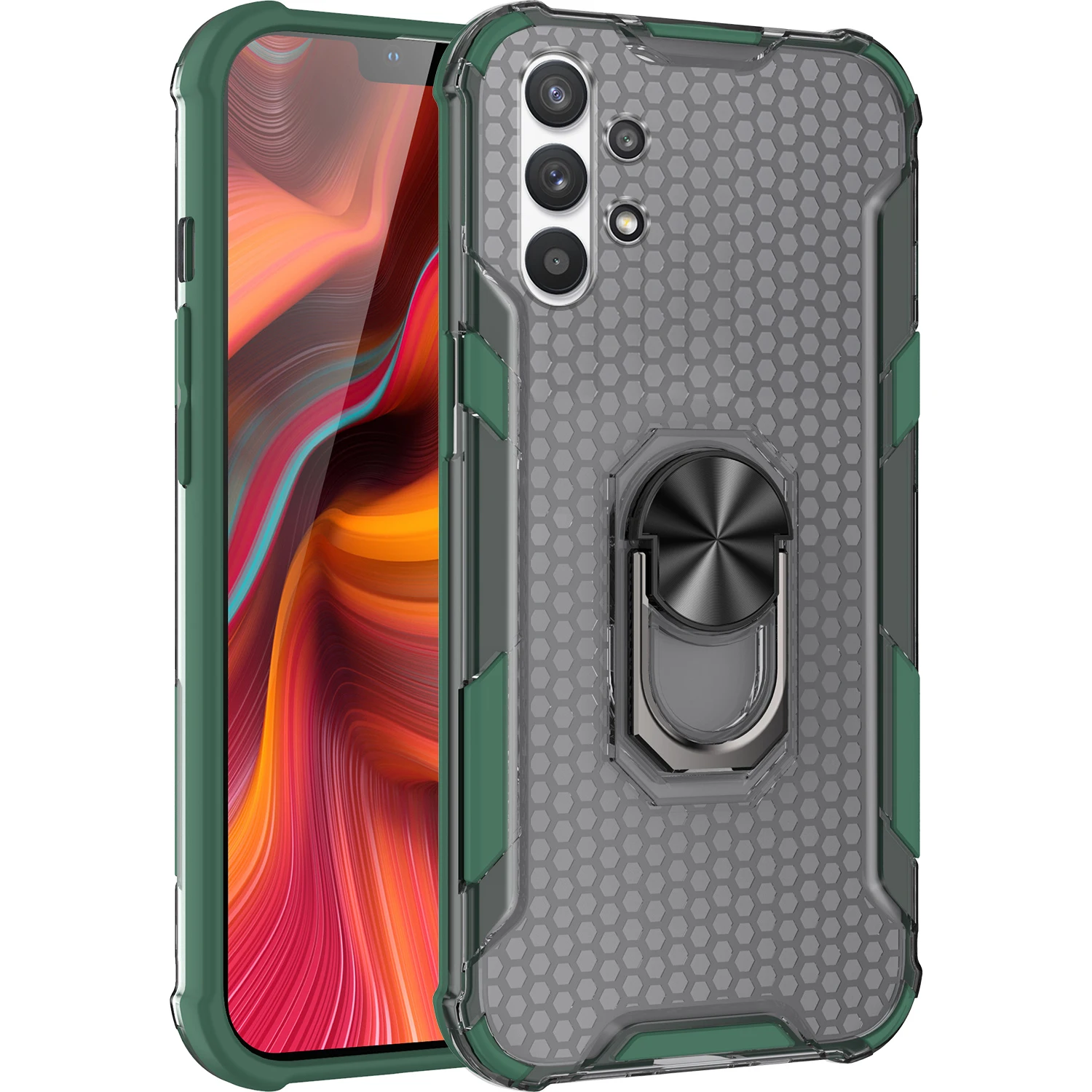 

Phone Case For Samsung Galaxy A30S A20 A30 A50 A50S A10 A10S A20S M32 F22 Note 10 20 Pro Lite S20 FE Ultra Plus PC Stand Cover