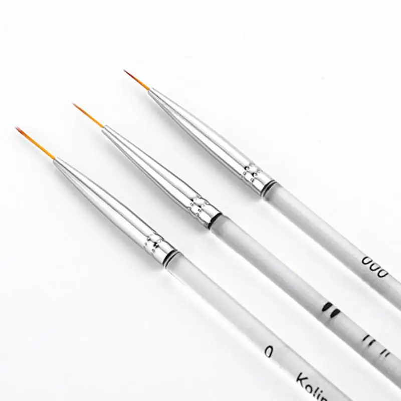 3D советы Сделай Сам акриловые кисти для УФ-геля рисования ногтей инструменты