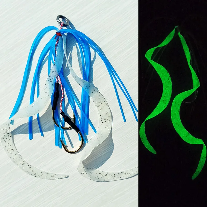 50 шт. силиконовая юбка с вспомогательным крючком | Спорт и развлечения