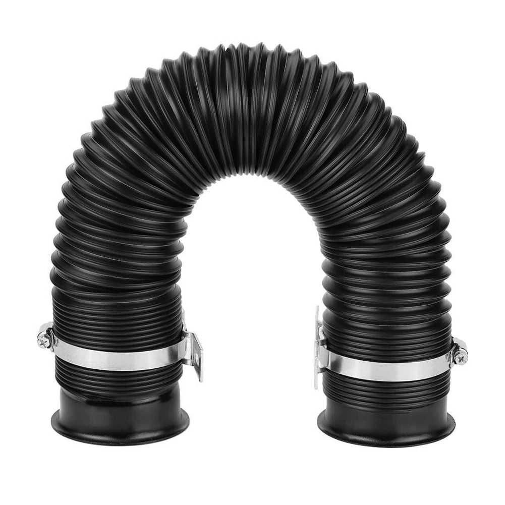 Универсальный 76 мм гибкий впускной шланг для холодного воздуха впускная трубка