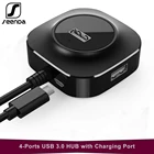 USB-разветвитель SeenDa Multi usb-хаб, 3,0, 4 порта, высокоскоростной концентратор USB 3 2,0, мини-концентратор, расширитель для ПК, компьютерные аксессуары