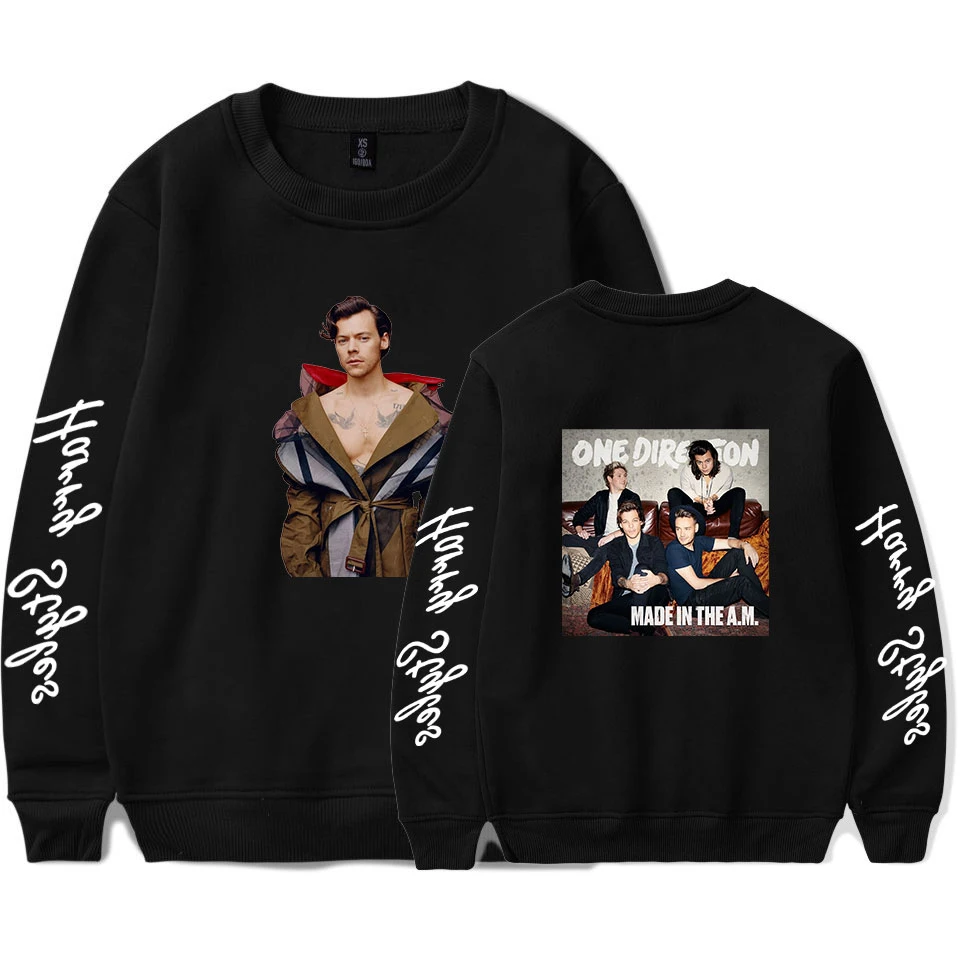 

Harry Styles Sweatshirt Unisex O-Neck Unisex Tracksuit Women/Men's Outwear Harajuku Streetwear Fashion Clothes Plus Size New