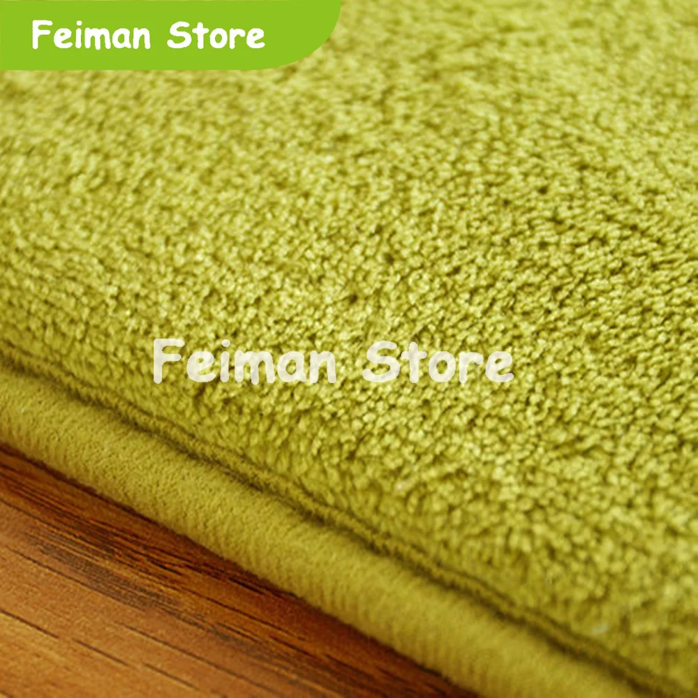 Модный коврик с эффектом памяти сплошной мат для спальни прихожей гостиной кухни